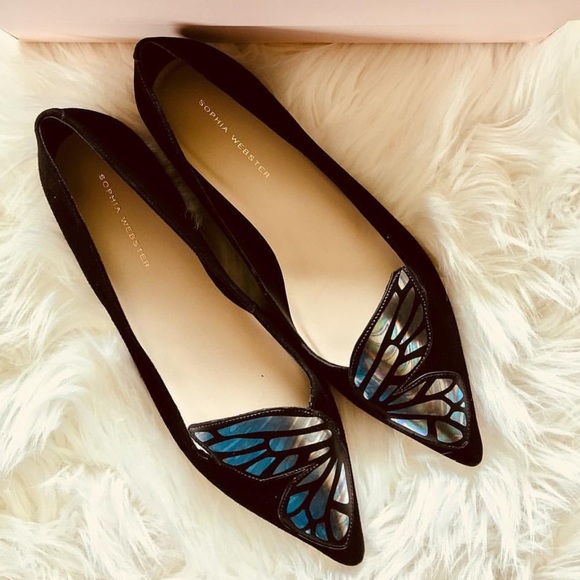 Sophia Webster Shoes - Sophia Webster Watercolor Wing Bibi Flats